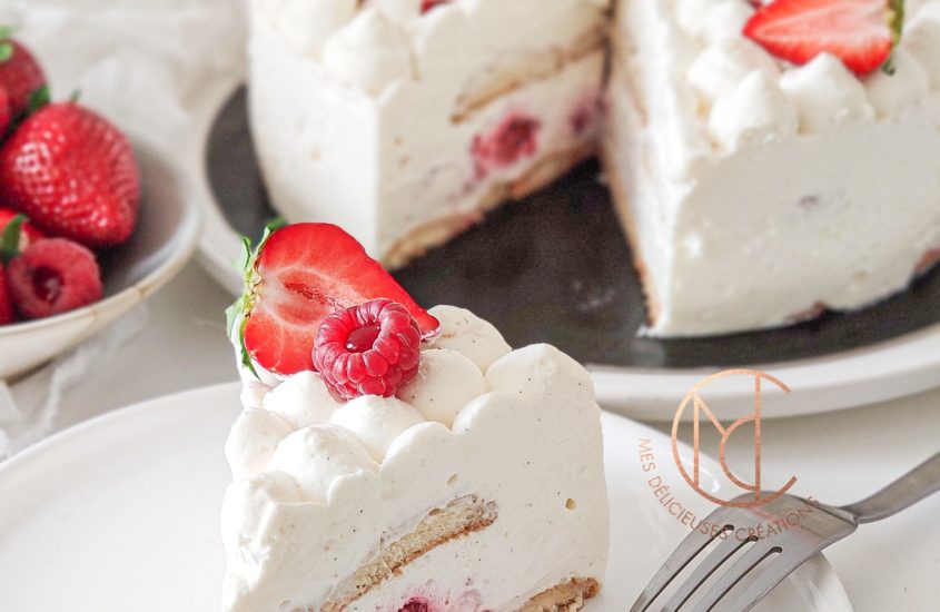 Nuage fraise framboises