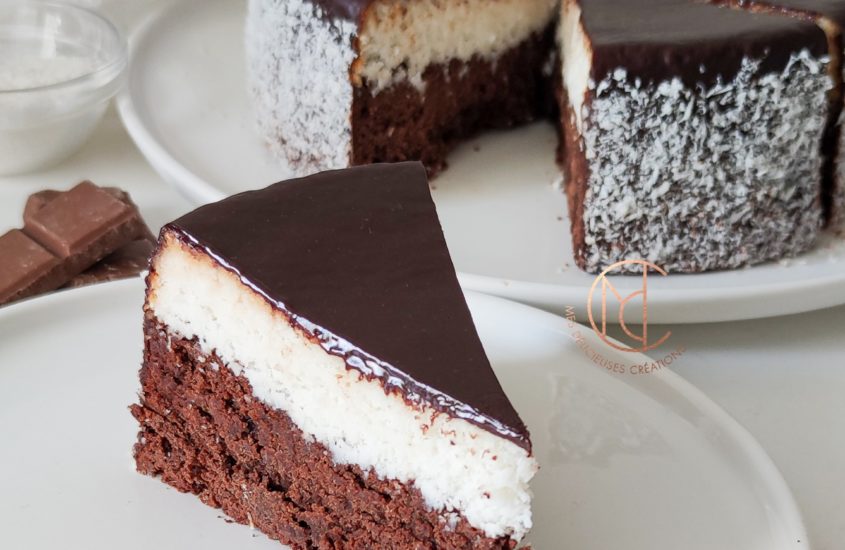 Gâteau choco-coco