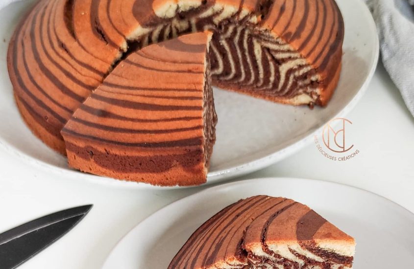 Gâteau zébré