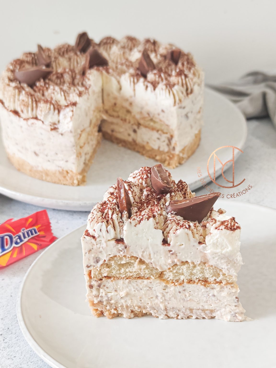 Cheesecake Daim Gâteau Sans Cuisson Mes Délicieuses Créations 