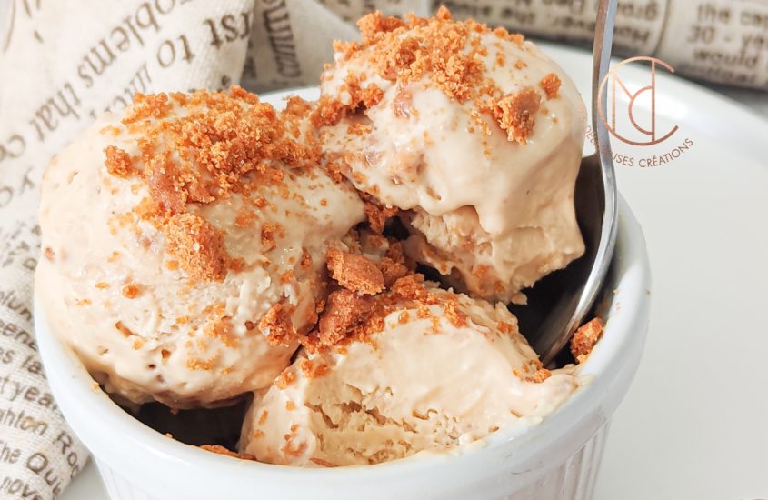 Crème glacée au Spéculoos