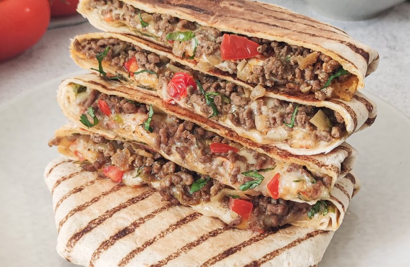 Crunchwrap à la viande hachée