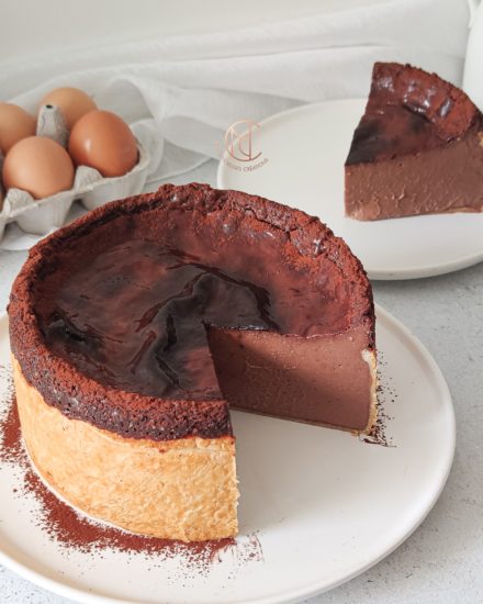 Flan au chocolat