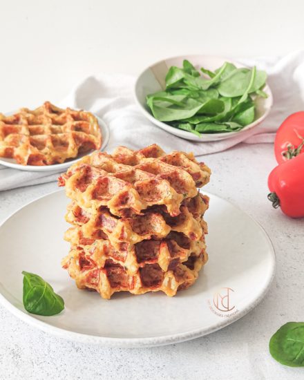 Gaufre au chou-fleur