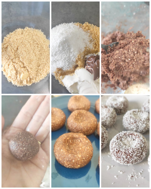 Biscuits coco-choc sans cuisson - Mes Délicieuses Créations