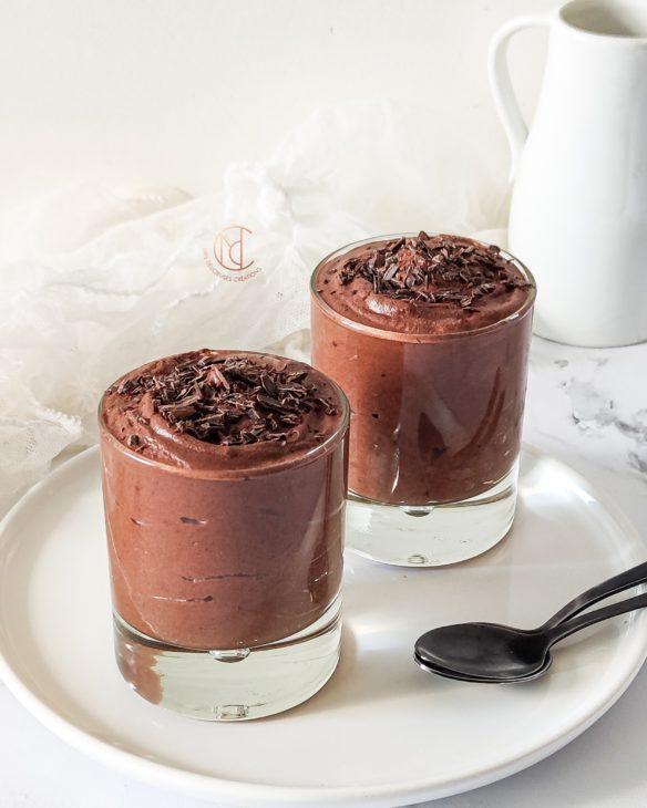 Mousse au chocolat vegan - Mes Délicieuses Créations