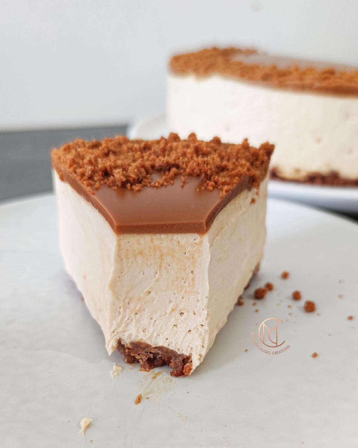 Cheesecake au Spéculoos Mes Délicieuses Créations